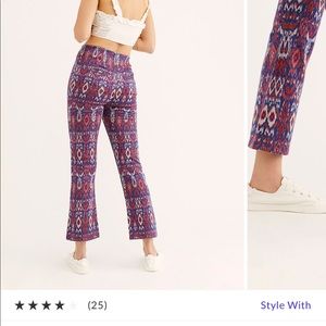 Free People Clean Crop pants *brand new*